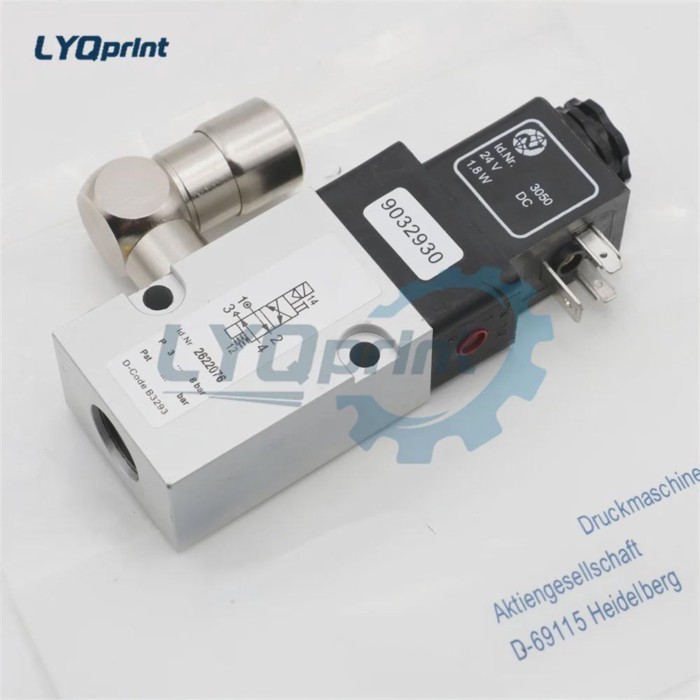 Heidelberg Solenoid Valve CD74 XL75 Oil Combined Pressure Cylinder M2.184.1101 Printing Machine Air