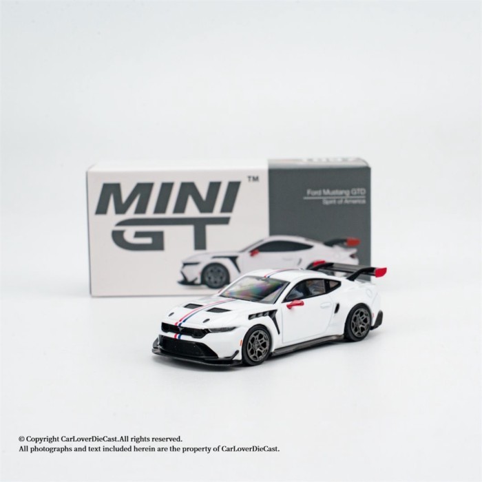 MINIGT 1: 64 Ford Mustang Ford Mustang GTD โมเดลรถอัลลอย