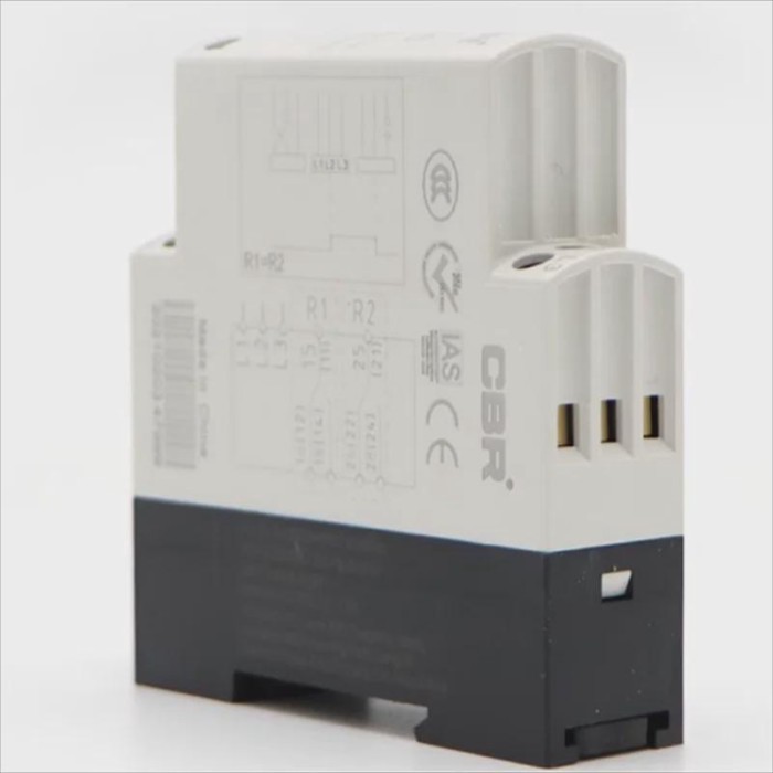 Three-Phase Detection Relay Elevators Cranes Phase Sequence Protector CBR RD6