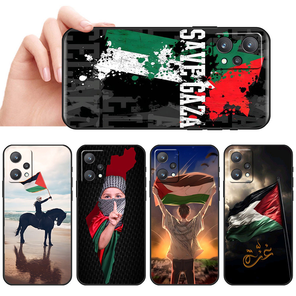 เคสโทรศัพท์สีดํานุ่มสําหรับRealme V25 Q5 9 4G 9 Pro Plus 5G SX39ปลอกเติมน้ํามันAnti Fallฝาครอบป้องกั