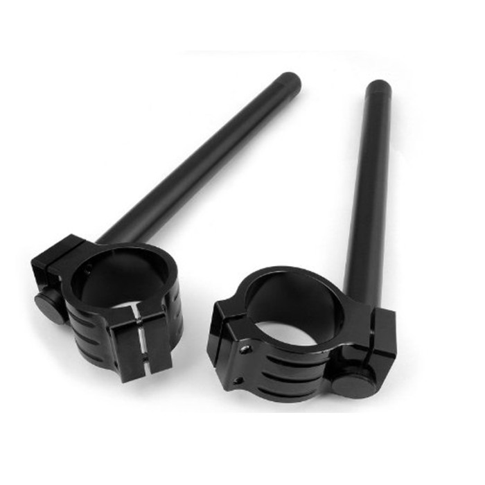 Motorcycle Pair 7/8" Racing HandleBars Clip ons 50mm Fit APRILIA RSV 1000 RP 2001-2003 RSV Mille R