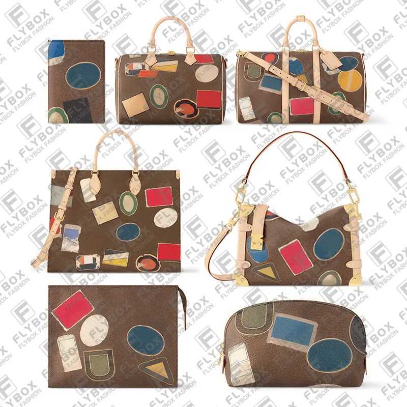 L Designer กระเป๋า M24960 M47085 M47087 M47147 M83487 M83519 M83597 Vintage Hotel Totes กระเป๋าถือไห