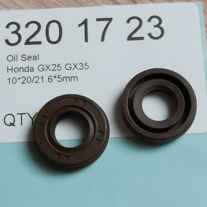 10 Pieces Honda GX35 Oil Seal GX25 GX35 10*20/21.6*5 mm