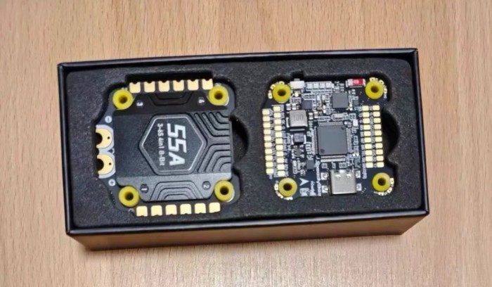 F405 V4 55A BLHeli_S 30x30 FC & ESC Stack  4-in-1 55A ESC with F4 Flight Controller, 3-6S for FPV R