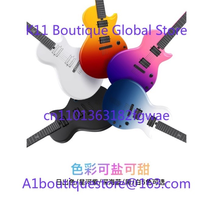For Nova Go Sonic Carbon Fiber Electric Guitar With Bag For Beginner Adults