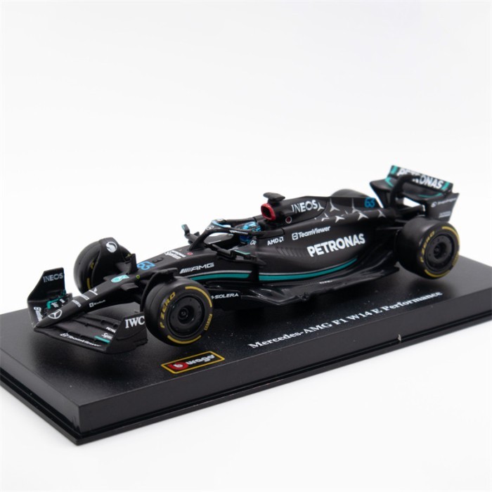 Bburago Bburago 1: 43 F1 รถสูตร 2023 AMG PetronasTeam W14
