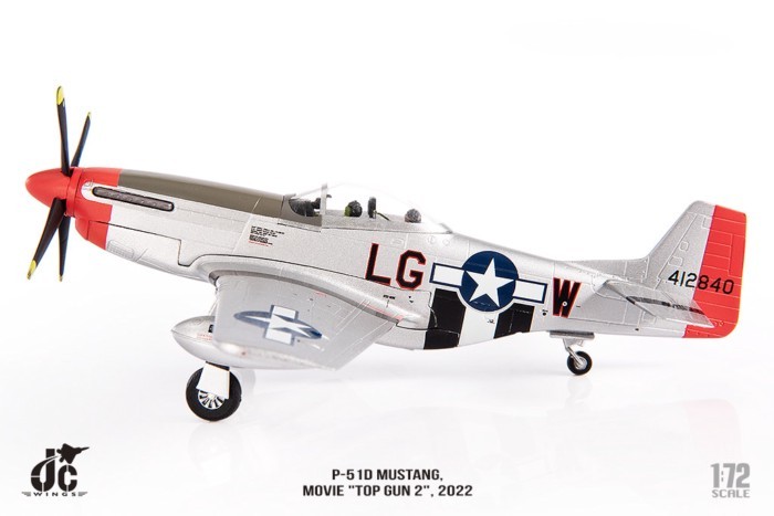 พร้อมสต็อก JC Wings 1: 72 Us Air Force P-51D Mustang Fighter Zhuangzhi Lingyun TopGun Out of Print C