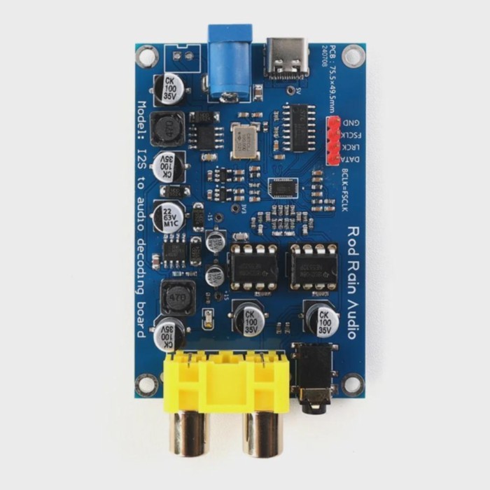 HIFI ES9038Q2M I2S Decoder Board DSD512 Upgrade Decoder DAC Bluetooth Device Player 32Bit ES9038