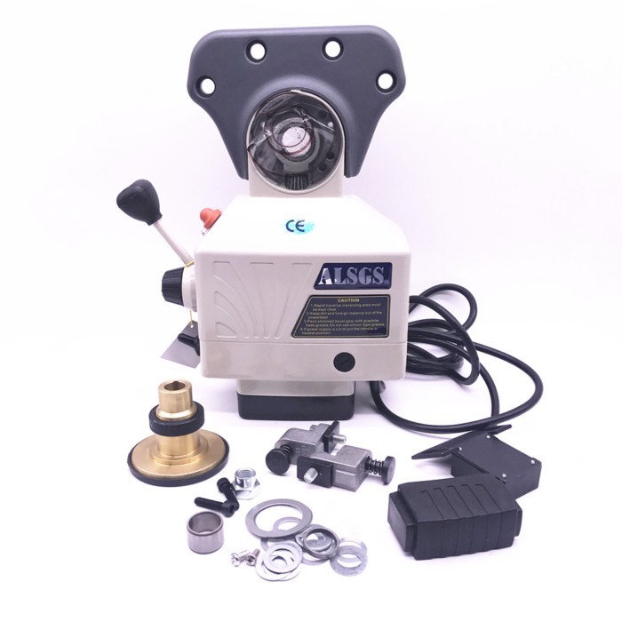 ALSGS AL-310S Power Feed 450in-lb 200RPM AC110V 220V Power Table Feed Larger Torque Milling Machine