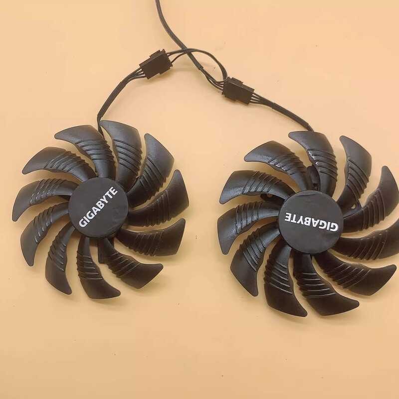 พัดลมกราฟิก Gigabyte RX560 RX570 RX580 1050 1060 1070ti p106
