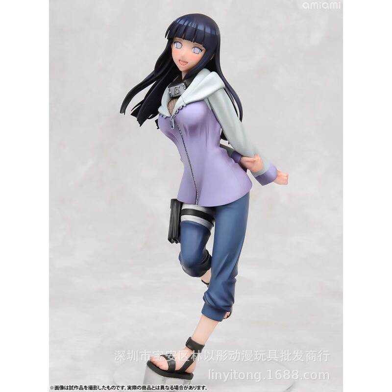 Yitong อะนิเมะ Naruto Hyuga Hinata Hitomi Hitomi Hitomi Hitomi Hitomi Boxed Figure