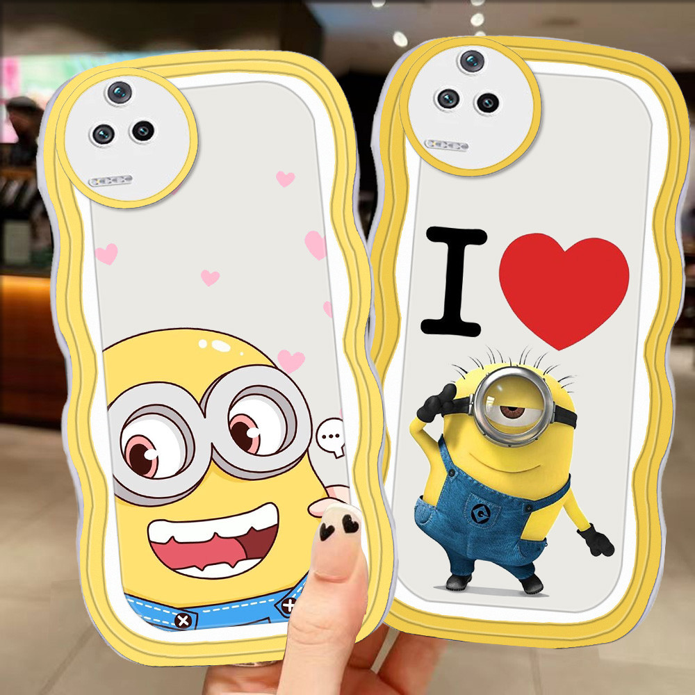 A-90 minions เคส TPU สําหรับ Xiaomi POCO F4 GT F6 F5 5G เคสใส