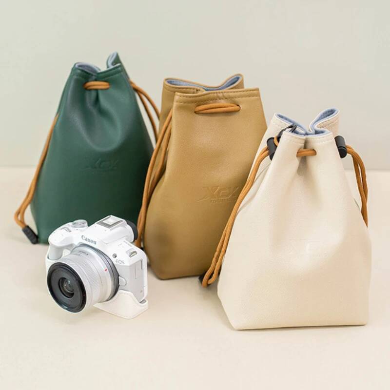 ป้องกันสําหรับ Canon G7X2 G7X3 SX740 R50 R10 R6 Sony ZVE10 ZV1 RX100 A6300 A7M4 Fujifilm Mini 12 XT5