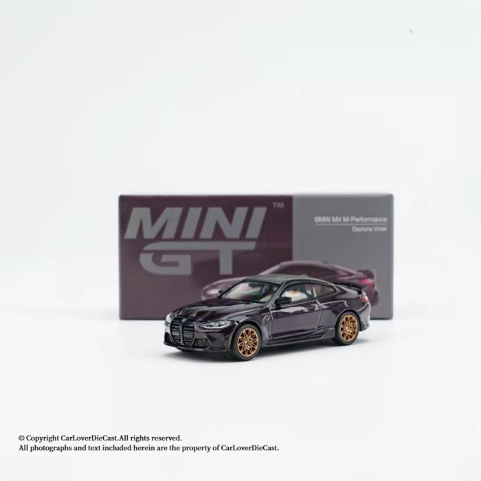 MINIGT 1: 64 BMW BMW M4 M-performance G82 #1112合金汽车模型紫