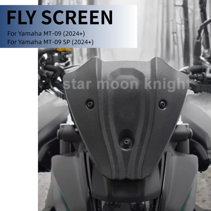 MT-09 Sport Windshield Small Fly Screen For YAMAHA MT09 MT 09 SP 2024 2025 Motorcycle ABS Front Win