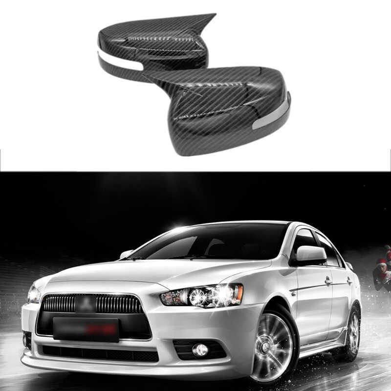 เหมาะสําหรับ Mitsubishi Wing God รุ่นการกําหนดค่าสูงฝาครอบกระจกมองหลังแตรฝาครอบกระจกมองหลังตกแต่ง