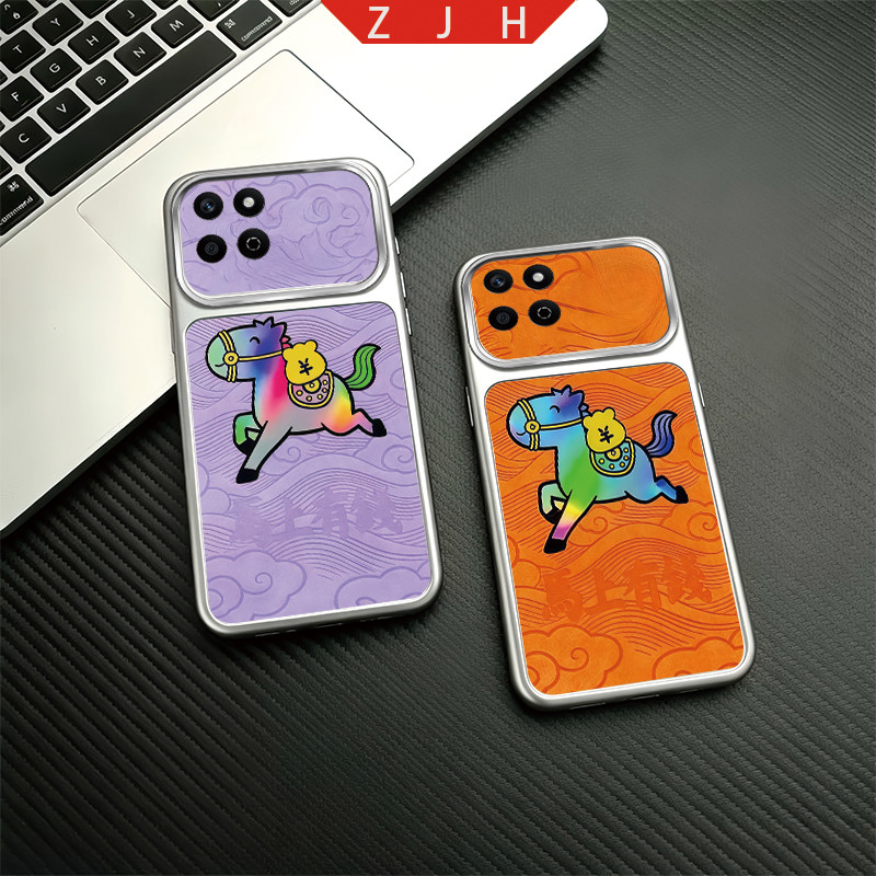 สําหรับ Honor X7C X7A X7B X7D X7E X5B X5C X5D PLUS 4G เคสโทรศัพท์ออกแบบใหม่สี Instant Rich รูปแบบกัน
