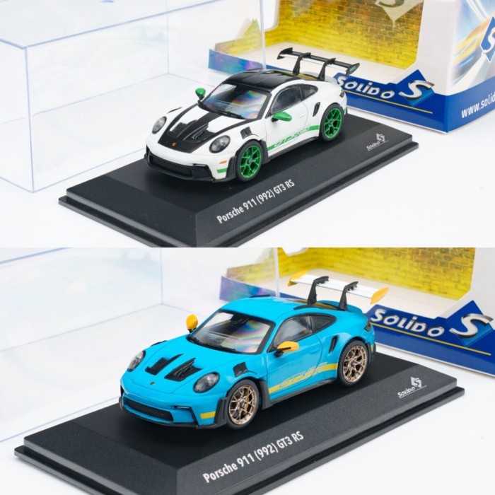 Solido/Solido 1: 43 PORSCHE PO 911 (992) GT3 RS โมเดลรถอัลลอย