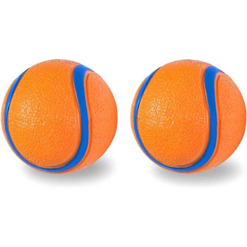 G Rubber Pet Chew - Elastic Durable Training Toy For , High Interactive Fetch Ball