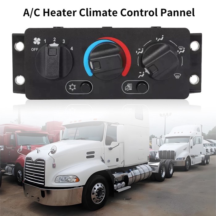 A/C Heater Climate Control Module Switch 25110700 20992943 For Mack CHU612 CHU613  CHU614 CXU612 CX