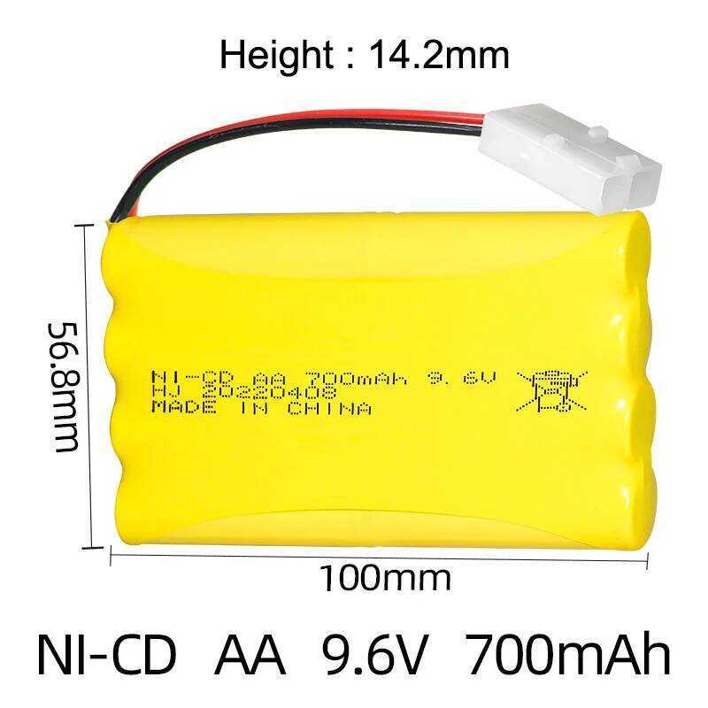 0Mah Nicd Rechargeable For RC Cars Tanks Robots Boats Ship Remote Control Toys Guns AA Battery Pack