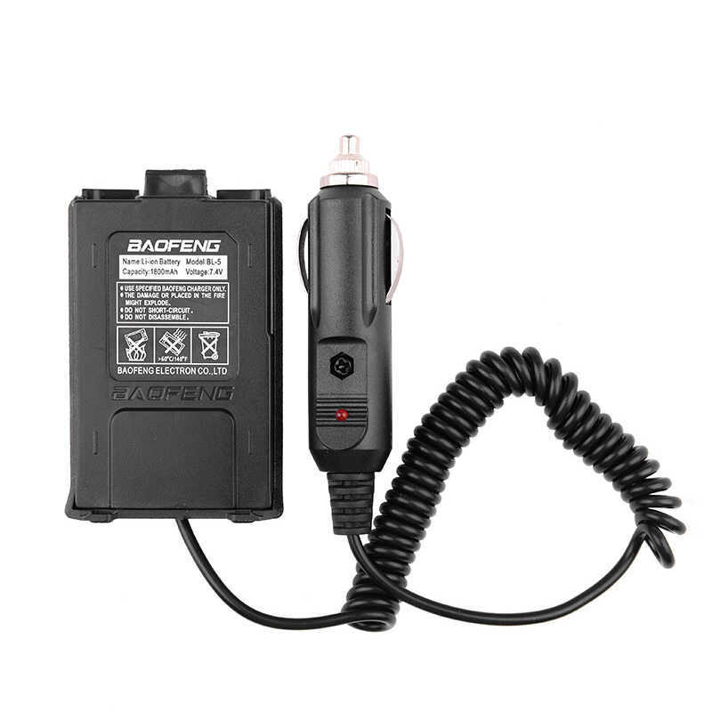 ▥ U5r U5re U5ra Two Way 12-24V Walkie Talkie Accessories Baofeng Battery Eliminator Car Charger
