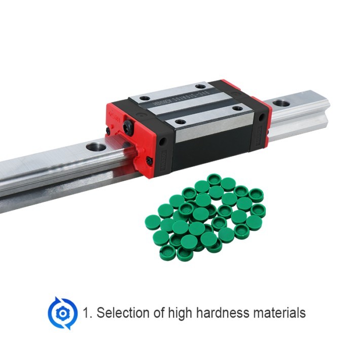 P-level high quality guide  2pcs HGR15 linear square rail 850-1550mm+ 4pcs slides carriages HGH15CA