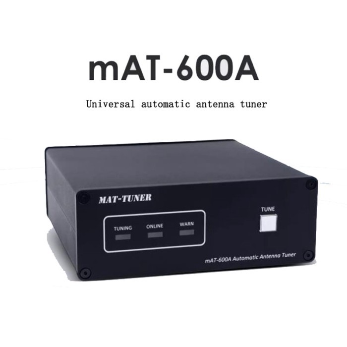 (ATU) 1.8-54MHz, MAT-600A-HF HAM Radio 600W High Power Universal Automatic Antenna Tuner