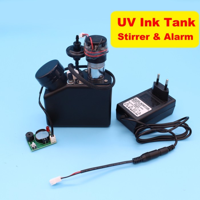UV Ink Tank White Ink Tank With Stirrer Air Filter Ink Level Alarm For UV DTF AB Film Printer Ink T
