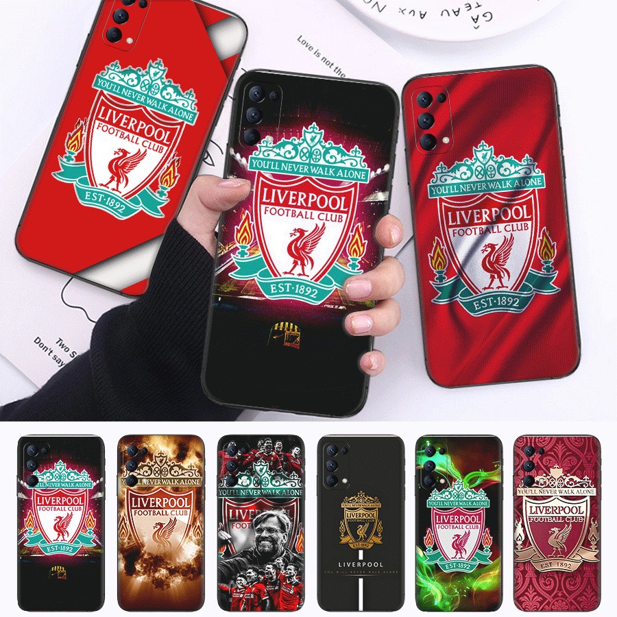 Liverpool Football Club สําหรับ Realme 10 Pro Plus 9i 10 V23 C33 C55 ความเข้ากันได้เคสโทรศัพท์ TPU ฝ