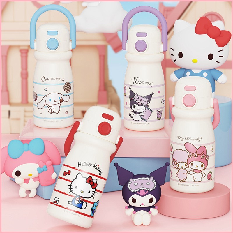 Sanrio แก้วกาแฟ สแตนเลส แก้วเก็บความเย็น แก้วเยติแท้ เก็บได้ทั้งความร้อน แก้วเยติน่ารั 500ml