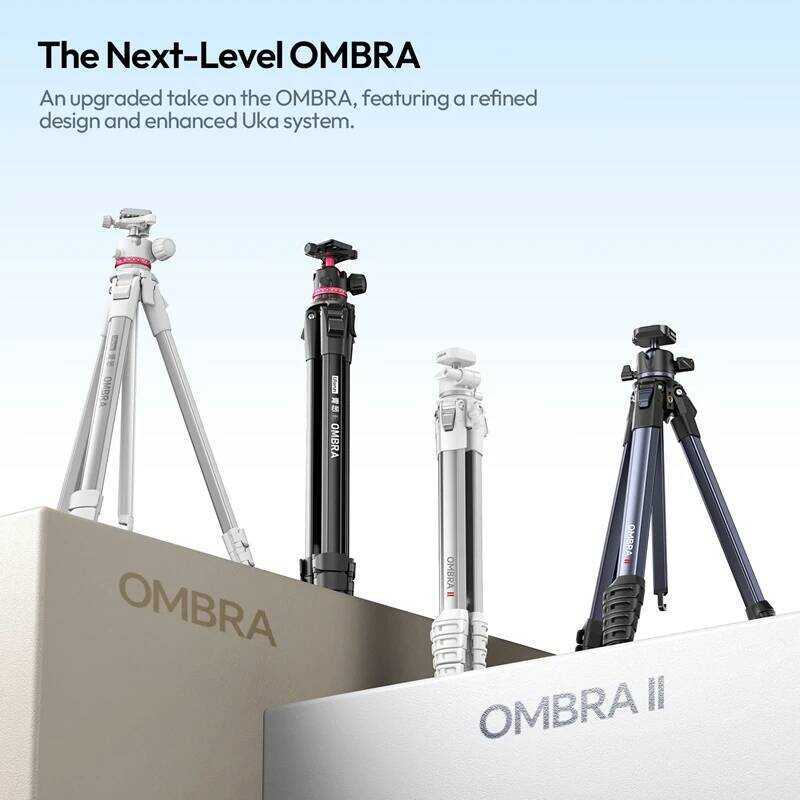 OMBRA II Travel ขาตั้งกล้อง Uka Quick-Release สําหรับกล้องสมาร์ทโฟน Livestreaming Vlog 10KG โหลดรวมโ