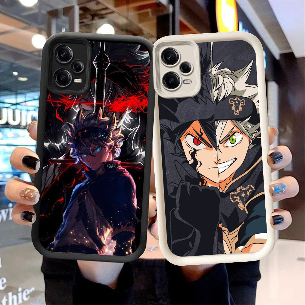 CK-44 Black Clover Asta ปลอกกันกระแทกสําหรับ Xiaomi Redmi Note 12 Turbo 3 13X POCO X5 F5 M6