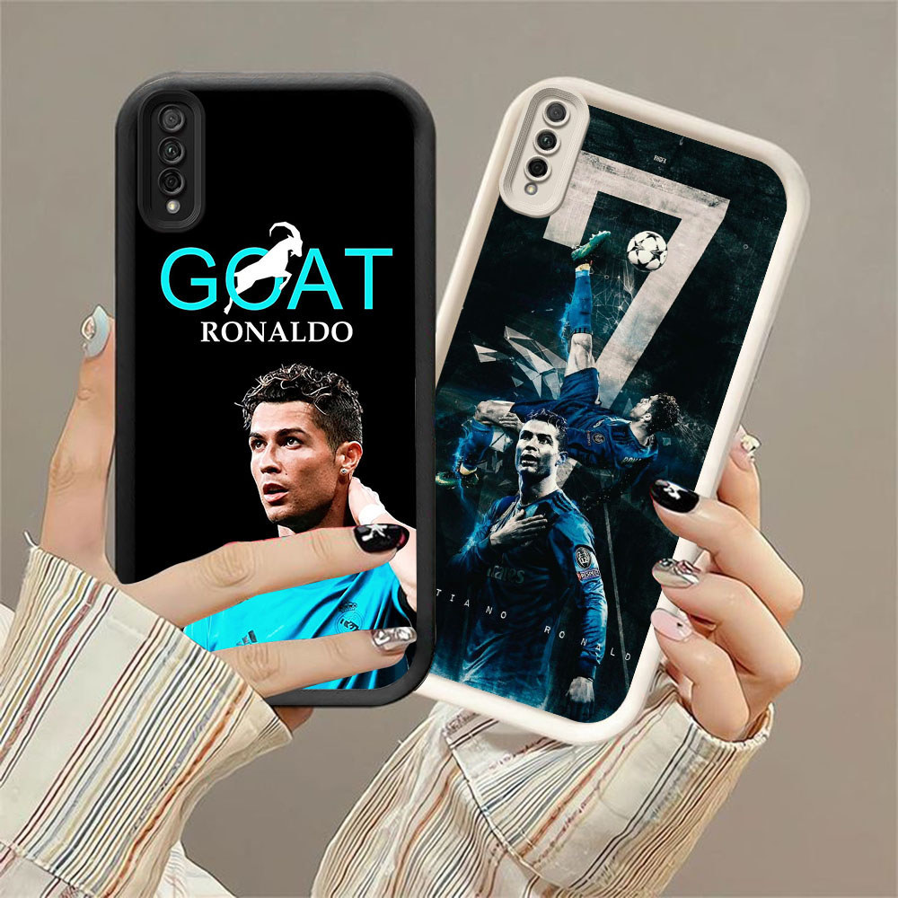 CK-87 Ronaldo CR7 เคสกันกระแทกสําหรับ Samsung A50 A50s M02 A30S A7 A02 A03 A26 Core