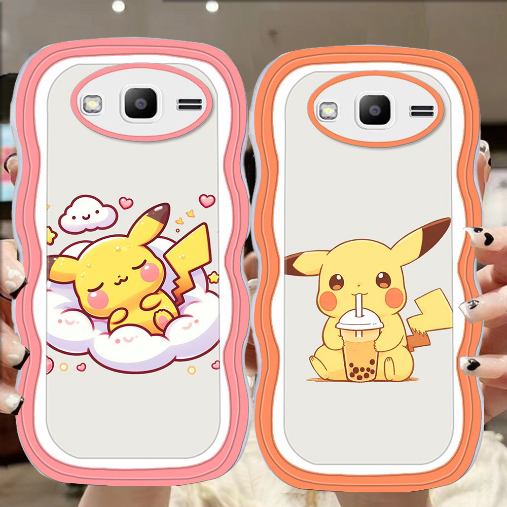 A-18 Pokemon TPU สําหรับ Samsung J2 J3 J5 J7 2015 J4 J6 Prime Pro Plus 2016 2017 โปร่งใสกรณี