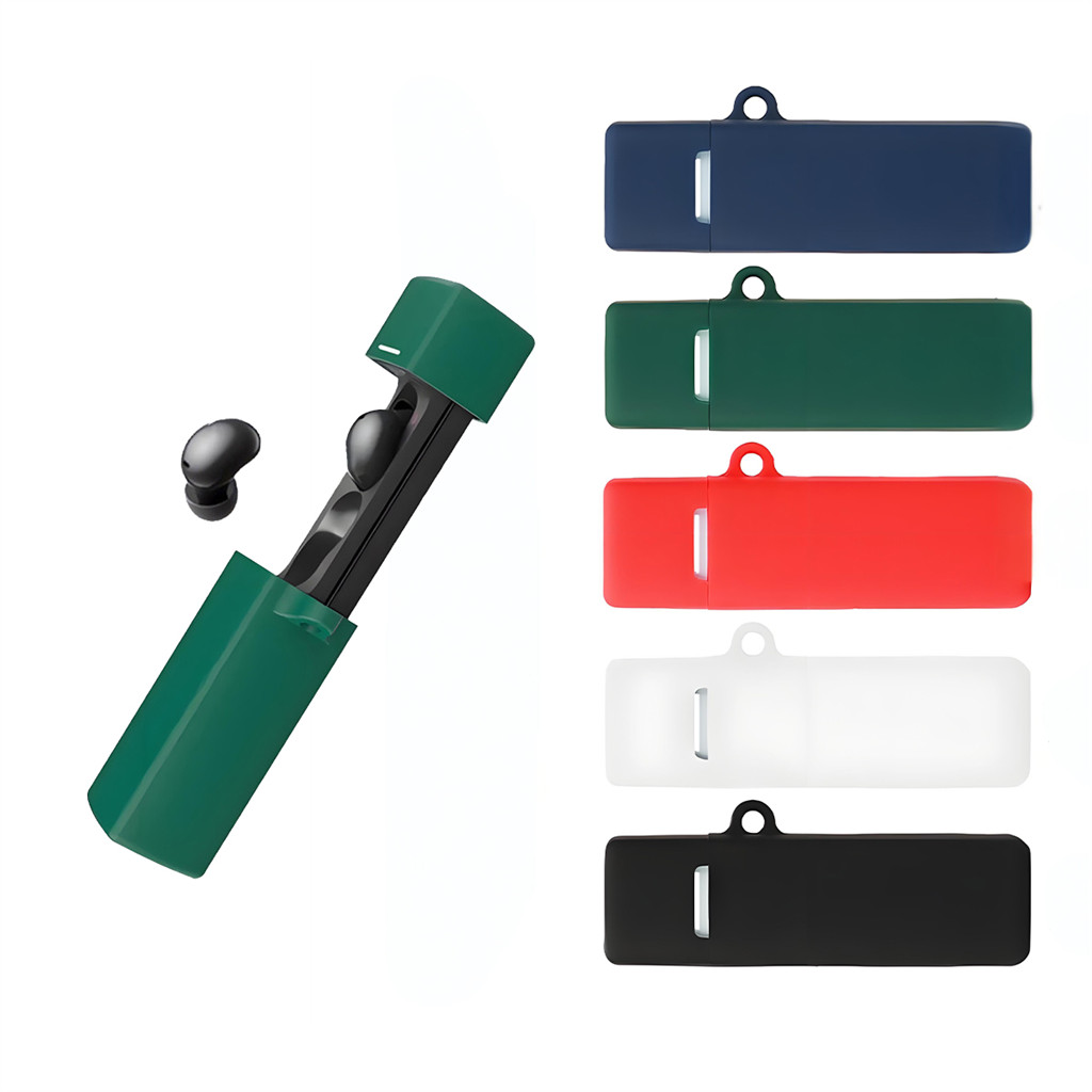 สําหรับ Anker Soundcore A30i เคสซิลิโคนกันกระแทกแบบนุ่มพร้อมตะขอ