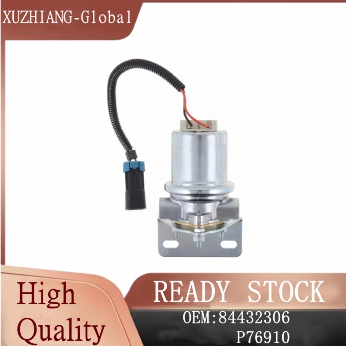 84432306 P76910 12V  Fuel Pump 84432306 For New Holland CR920 CX860 CR9070 VL6040 Case 7010 8010 90
