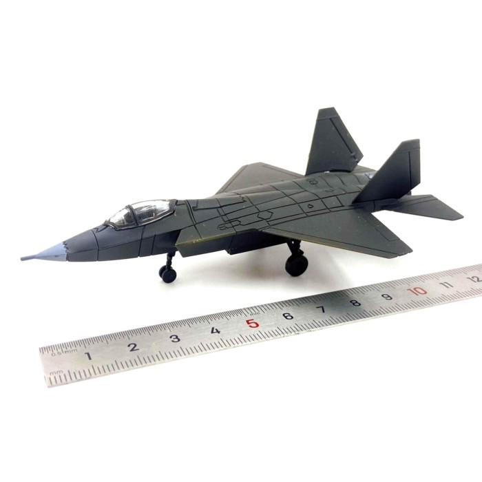 Fighter World 1/144 FC-31 J-31 Eagle Fighter ผลิตภัณฑ์กึ่งสําเร็จรูปเครื่องบินโมเดลเครื่องประดับพร้อ