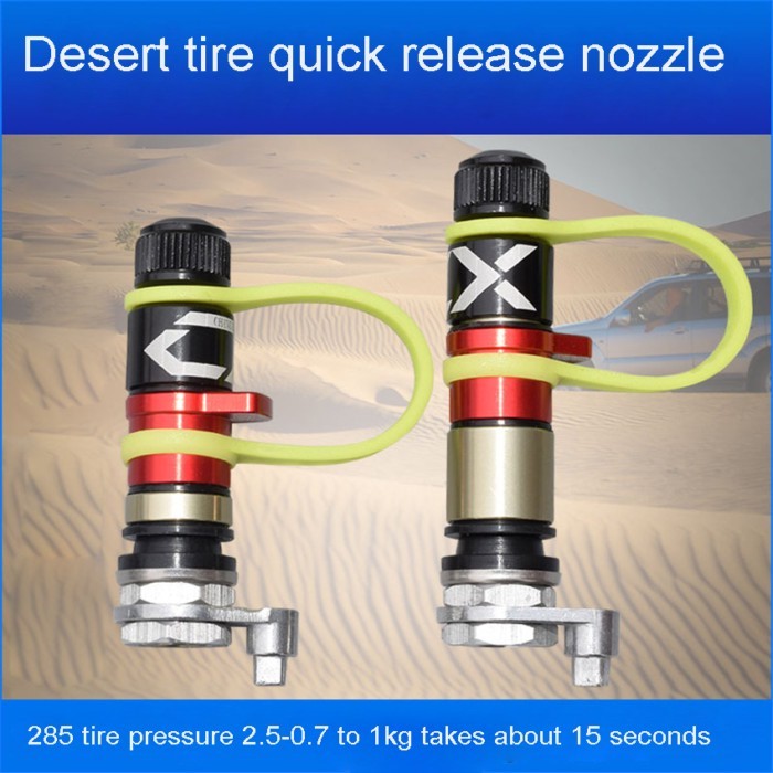 Car Pressure Relief Valve Off-road Sand Tire Quick Release Valve Desert Tire Quick Release Valve Wi