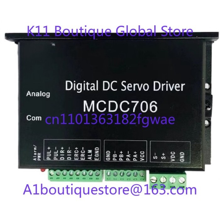MCDC706 All Digital DC Servo Driver 24-50VDC Optocoupler Isolated Servo Reset Input Interface ERC