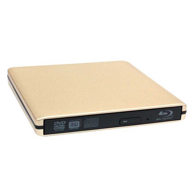 USB3.0 Blu-ray ไดรฟ์อลูมิเนียมภายนอก BD Optical Drive DVD แกะสลักบันทึก MAC โน้ตบุ๊ค All-in-One Univ