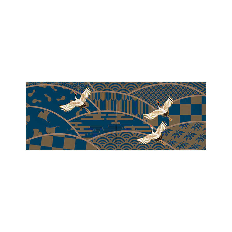 ☃ Japanese-Style Short Curtain Partition Curtain Bedroom Bathroom Room Decorative Door Curtain Shad