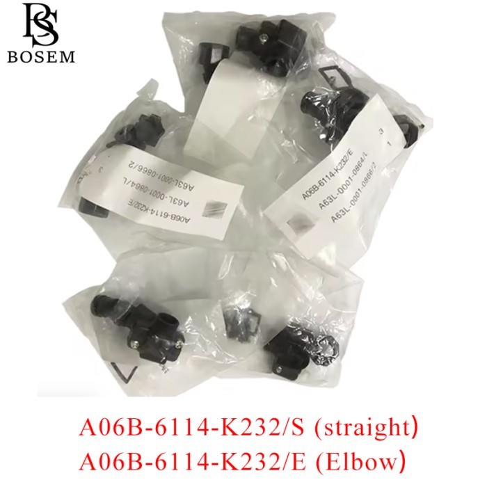 A06B-6114-K232/S A06B-6114-K232/E Brake Connector For Fanuc βM0.4 to βM1 Servo Motor new