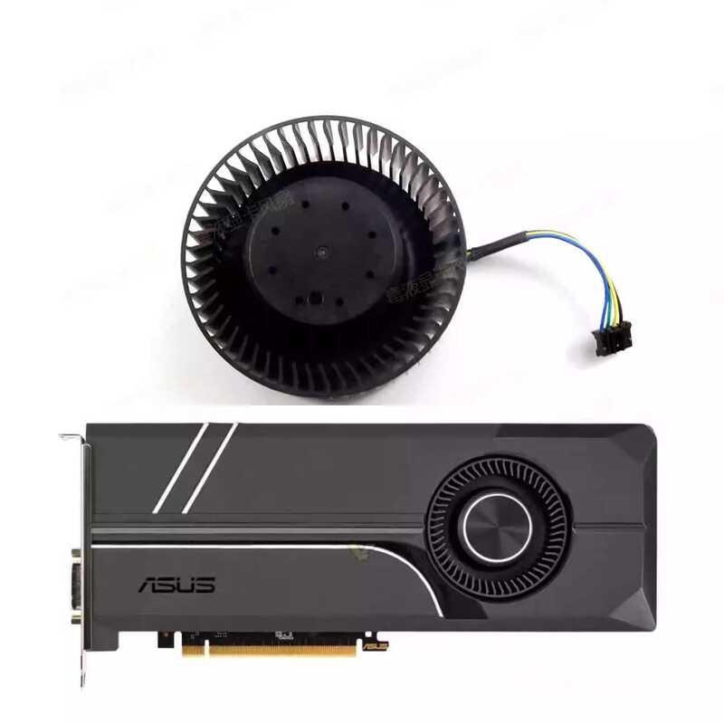 รุ่นสาธารณะ Asus 1060 1070/1070ti/1080/1080ti กราฟิกการ์ดพัดลมเทอร์โบ FD6525H12D