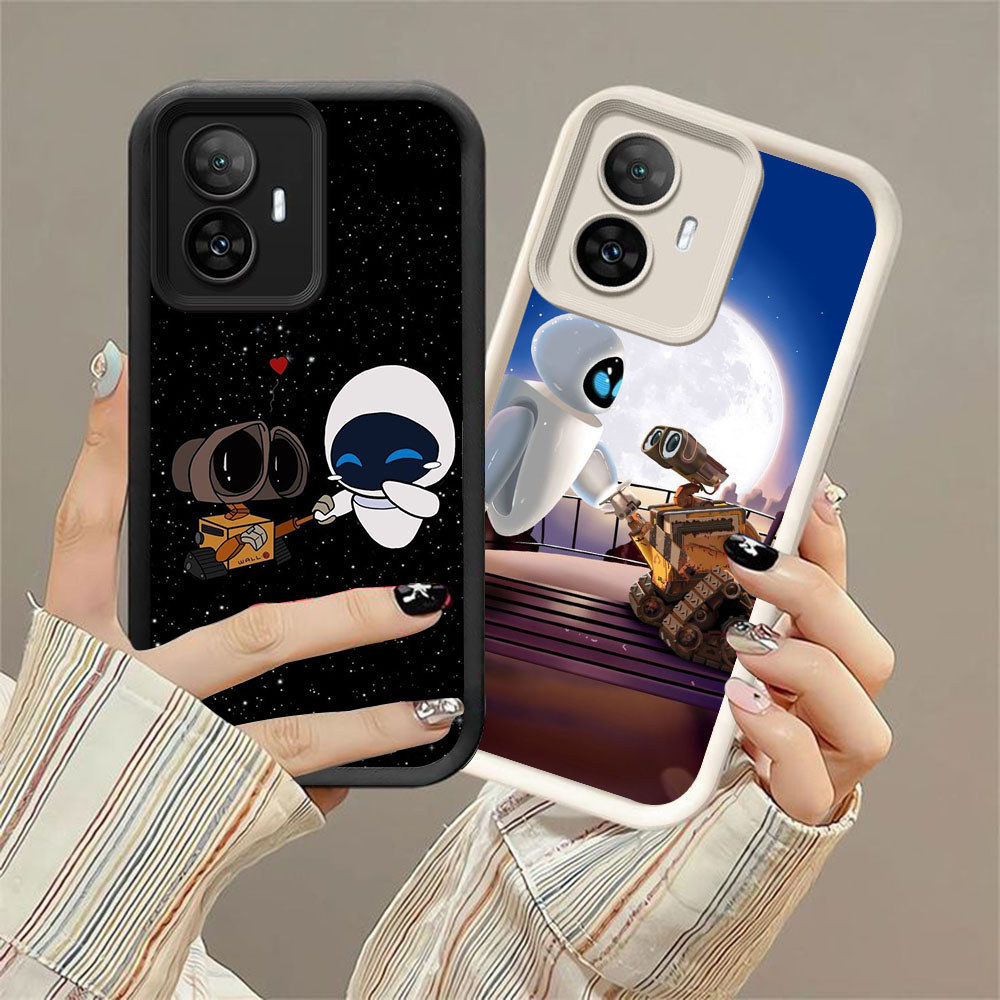 CK-92 Space WALL.E ปลอกกันกระแทกสําหรับOPPO F25 Reno 10 11 11F Realme C55 Narzo N55 C67 12 Lite Pro