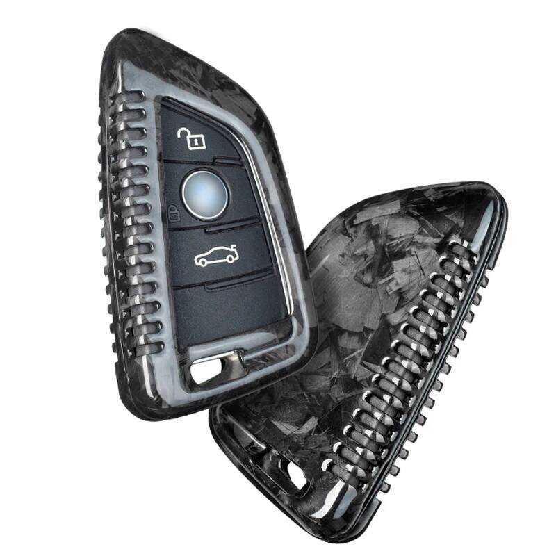 คาร์บอนไฟเบอร์ Fob สําหรับ X1 X2 X3 X4 X5 X6 X7 M3 M4 M5 M8 X3M X4M X5M X6M Z4 2014-2023 ป้องกันกรณี