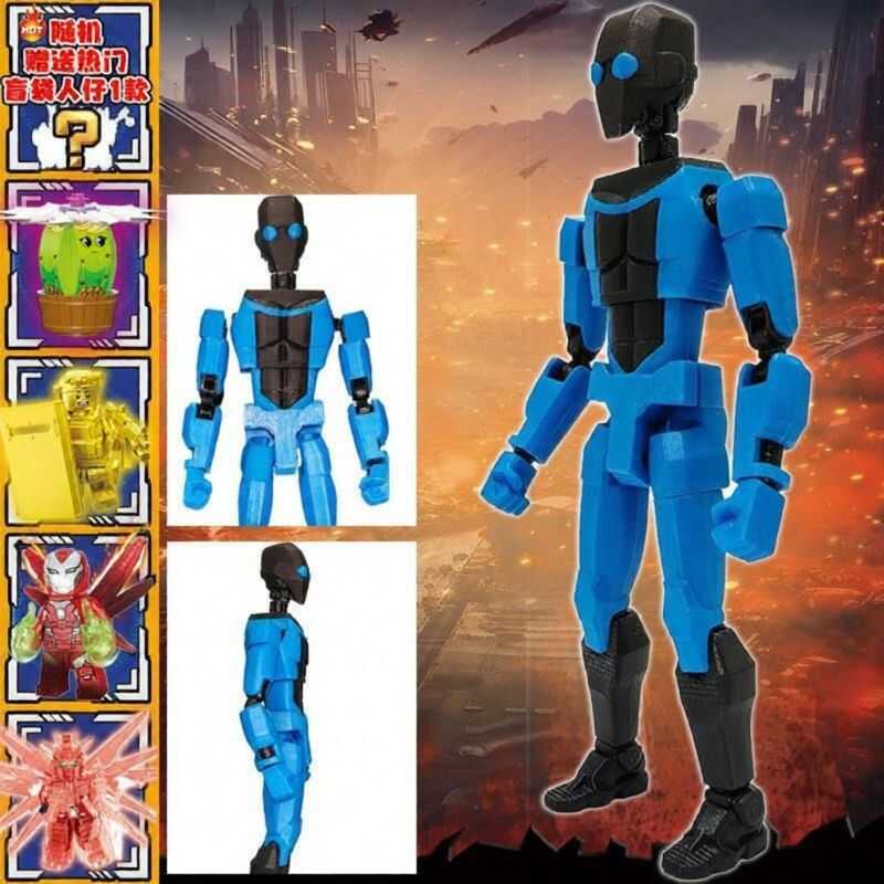 C 3D Printed Movable Action Figure