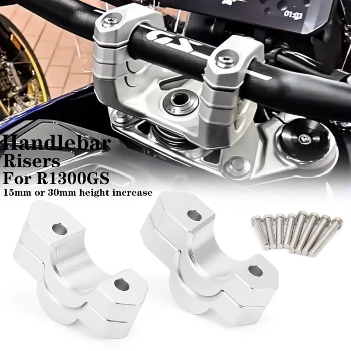 For BMW R 1300 GS r1300gs R 1300GS r 1300 gs Motorcycle Handlebar Riser R1300GS Clamp Mount Handle