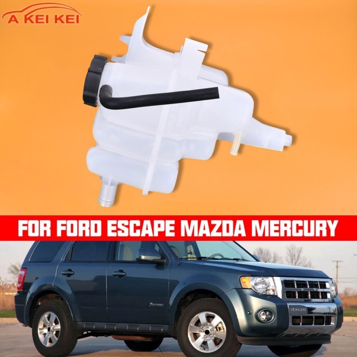 Coolant Recovery Tank  With Cap And Sensor 1L8Z8A080AB 5L8Z8A080AA For Ford Escape Mazda Tribute Co