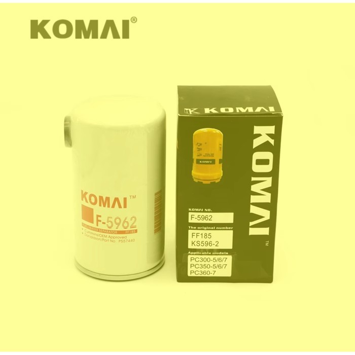 FF232 1R0711 P557440 Diesel Engine Parts Excavator Fuel Filter VA3436204100 LFP440F